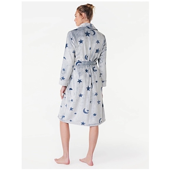 JOYSPUN WOMEN’S PLUSH SLEEP ROBE - Picture 4 of 9